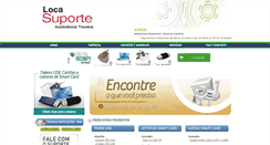 Desktop Screenshot of locasuporte.com.br