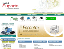 Tablet Screenshot of locasuporte.com.br